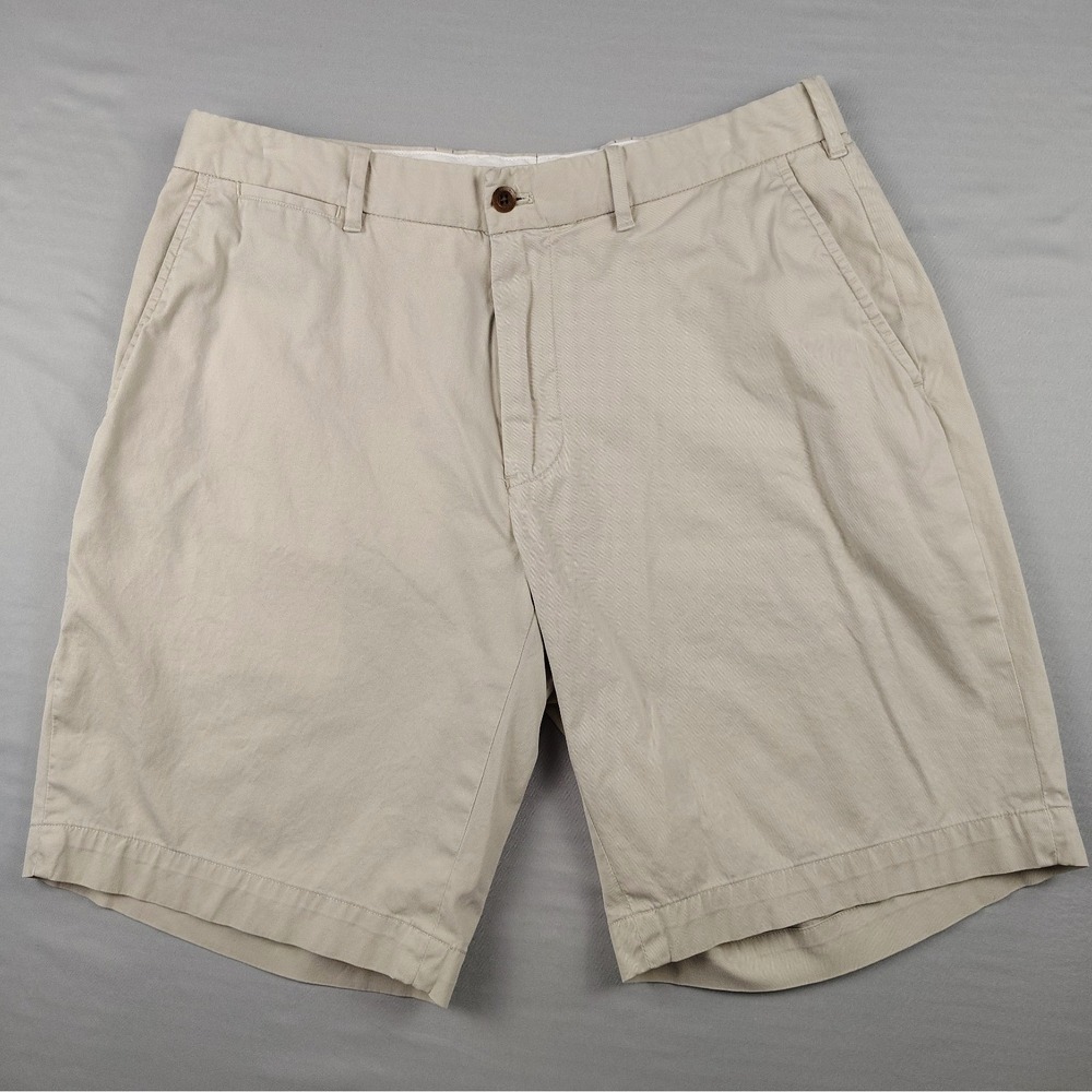 Polo Golf Ralph Lauren Shorts Mens 32 Beige Stretch Chino Golf Classic Fit Crest